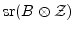 $\mbox{sr}(B \otimes \mathcal{Z})$