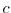 $c$