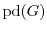 $\mbox{pd}(G)$