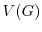 $V(G)$