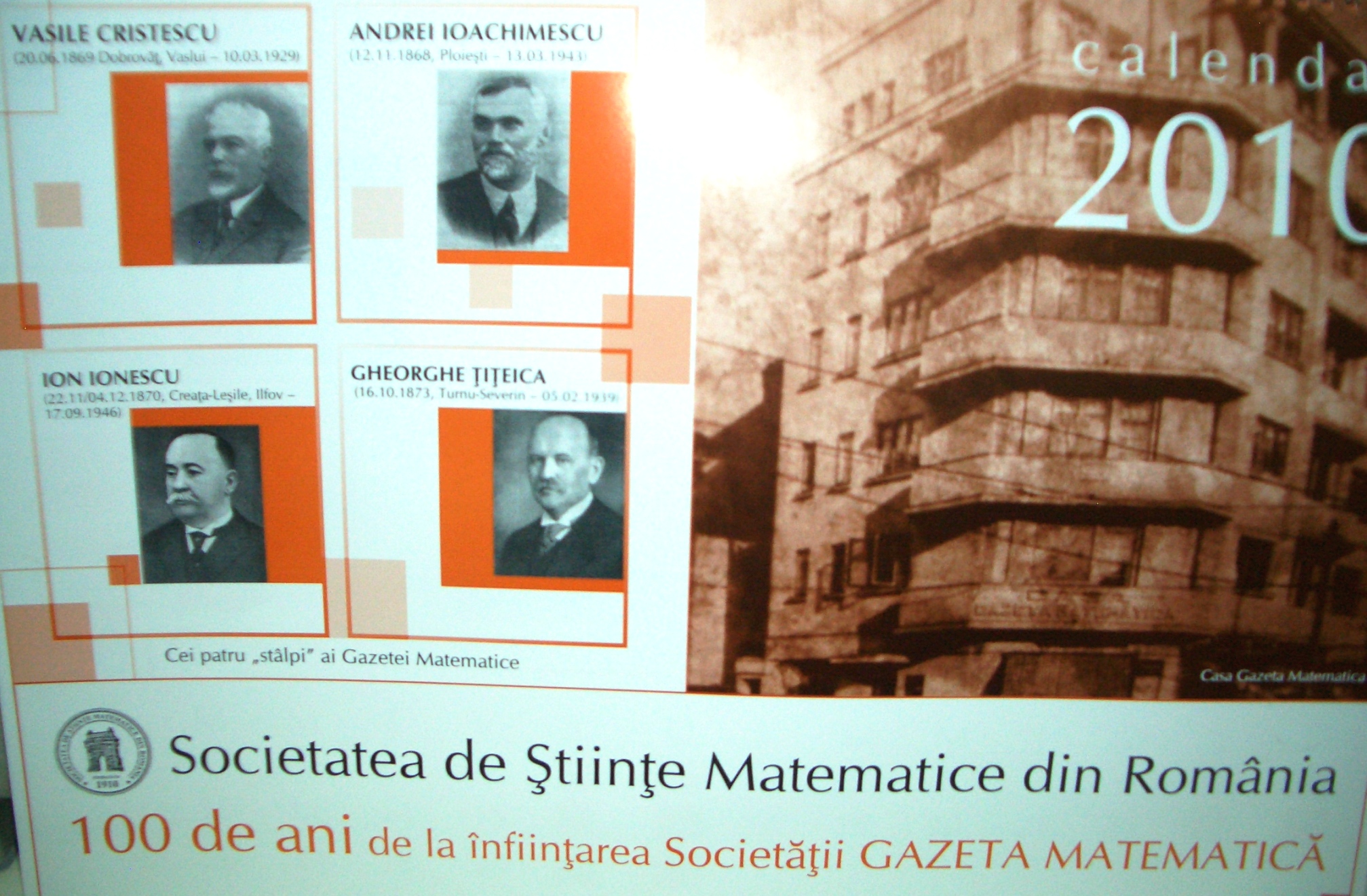 Calendarul matematic 2010